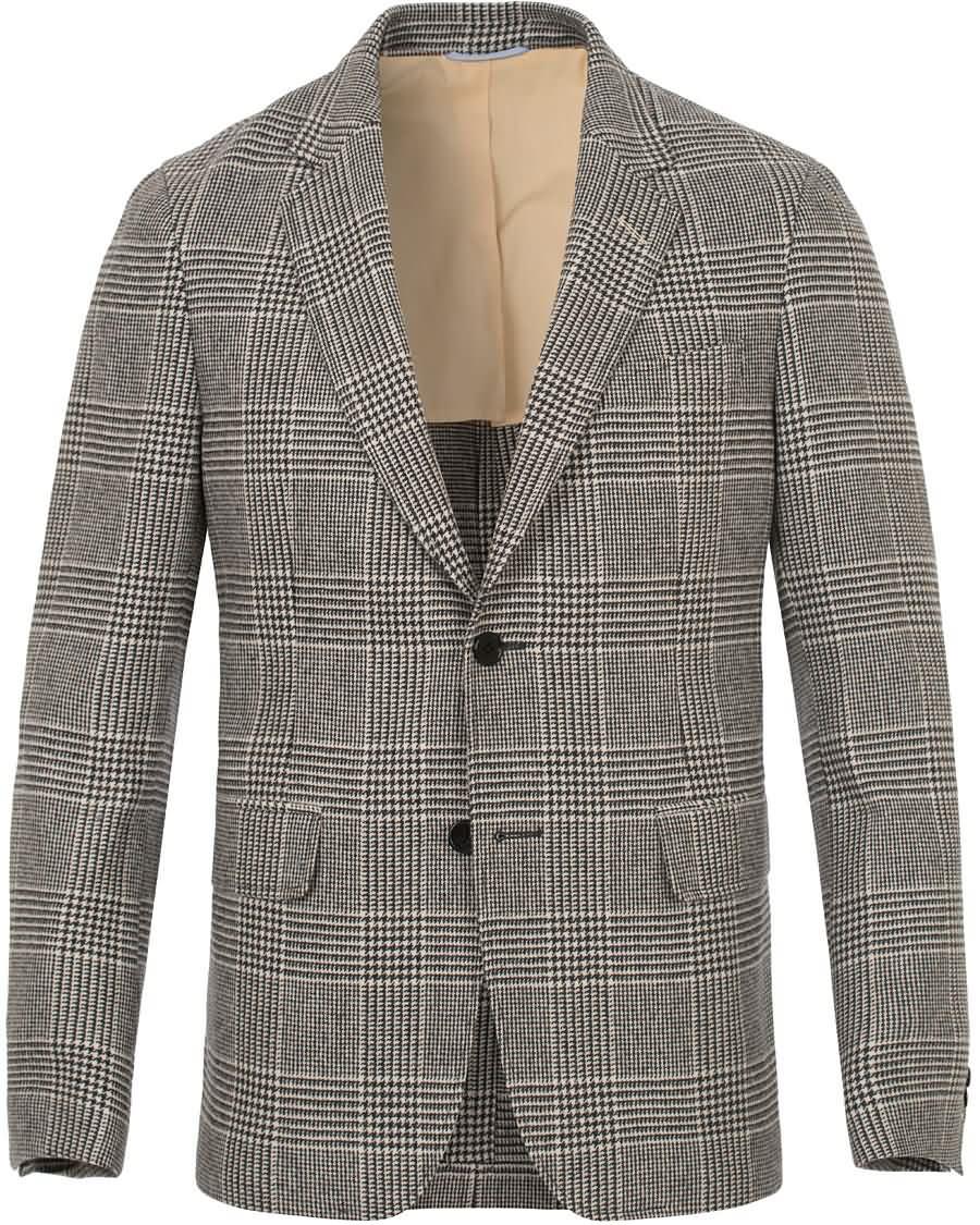 gant rugger glencheck hopsack fit blazer dark grey melange Online-Shop zavoc